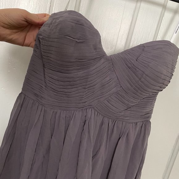 Donna Morgan - Strapless Sweetheart Bridesmaid Dress - Picture 3 of 6